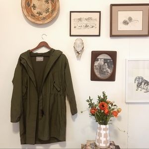 Everlane Cropped City Anorak Raincoat